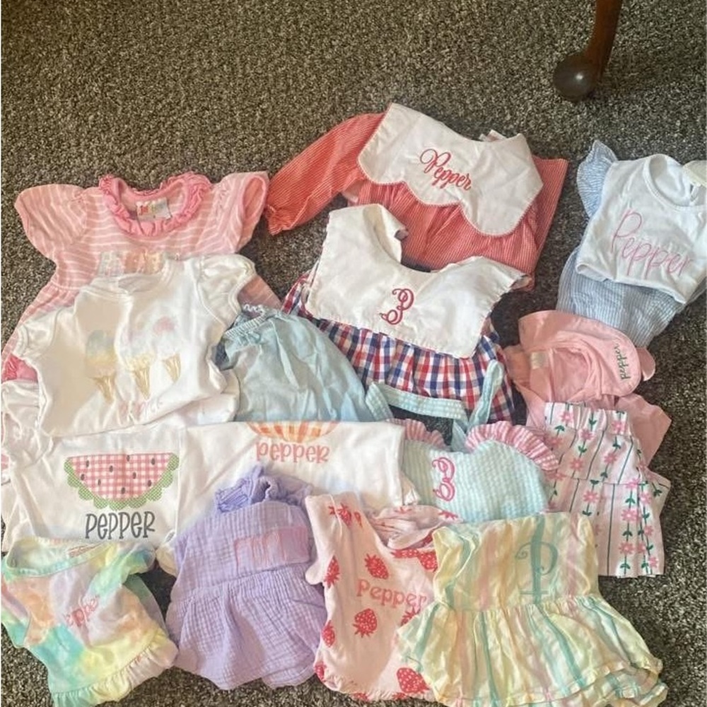 Pepper Baby Clothing Bundle - Multicolor